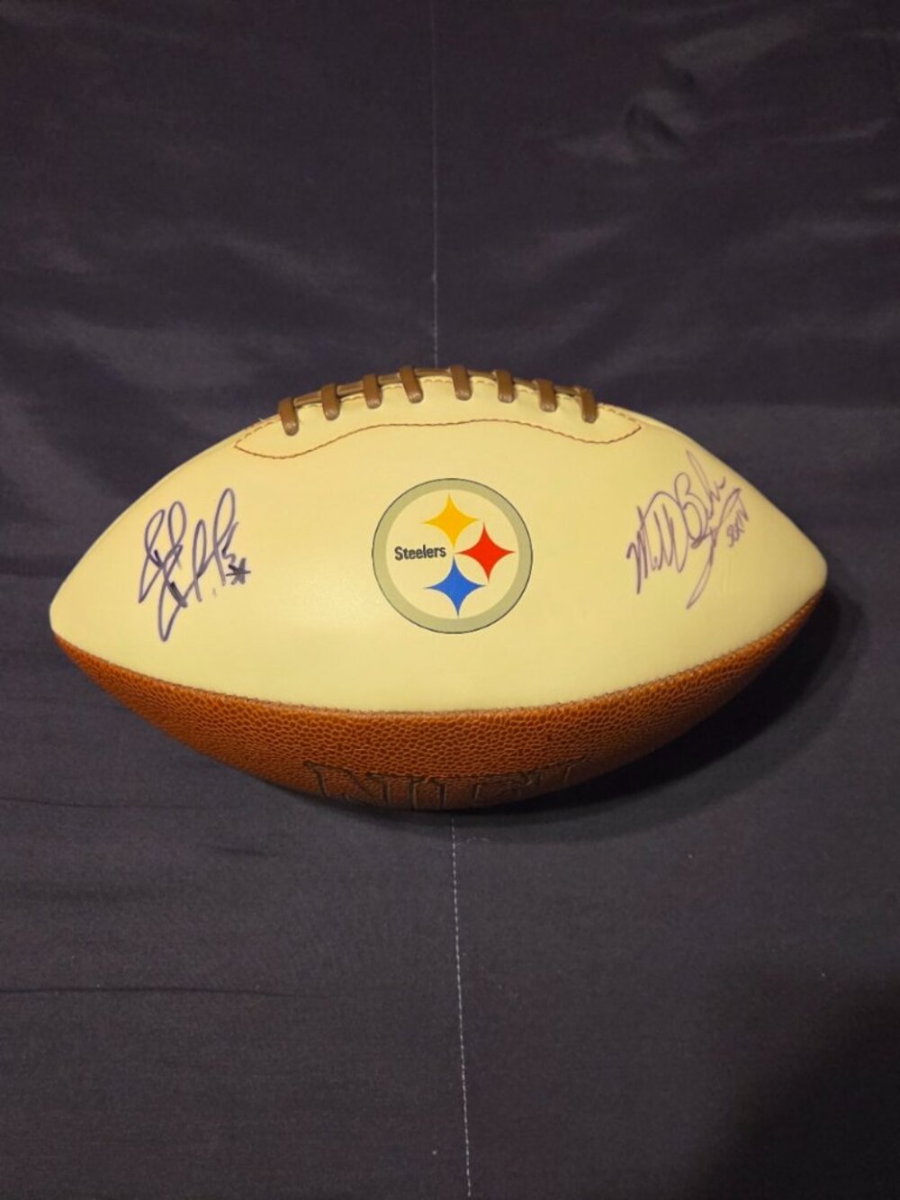 OFFICIAL STEELERS AUTOGRAPHED FOOTBALL